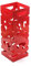 Versa Design Porte-Parapluie pour l'Entrée, Chambre ou Hall, Porte Parapluie Moderne, Dimensions (H x l x L) 52 x 19 x 19 cm, Métal, Couleur: Rouge