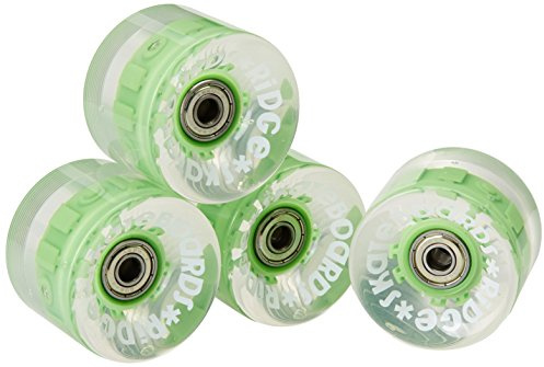 Ridge Cruiser Rollen Skateboard Blaze LED Leuchtrollen Mini Räder, Multi, R-BLAZE-LED