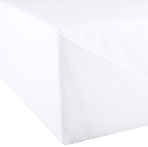 aqua-textil Superior Bettlaken ohne Spanngummi XXL 240 x 290 cm weiß Baumwolle leichte Sommer-Bettdecke