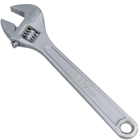 AB Tools 15 (380mm) Adjustable Spanner/Wrench Monkey Pipe Plumbers (0-43mm) TE205