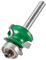 Trend CraftPro Corner Bead Router Cutter, 1/4 Inch Shank, 26mm Cut Diameter & 16mm Cut Length, 4.8mm Radius, Tungsten Carbide Tipped, C130X1/4TC
