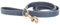 Ancol Timberwolf Hundeleine aus Leder, 1 m, blau