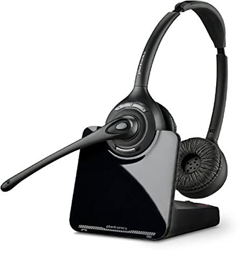 Plantronics CS520-XD - headsets (Wireless, Call center/Office, Binaural, Head-band, Black)