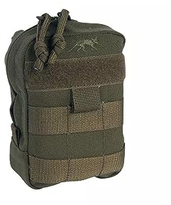 Tasmanian Tiger TT Tac Pouch 1 EDC Rucksack-Zusatztasche mit Molle-System und Patch-Fläche, 15 x 10 x 4, Oliv