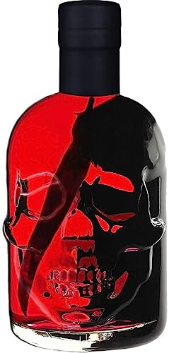 Absinth Rot Skull Totenkopf 0,5L Red Chili max. erlaubtem Thujon 35mg/L 55% Vol