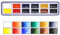 Artway High Pigment Watercolour Paint Set - 12 Pans / Colours