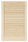 Louvre Door – Pine Wood – Vented Open – Ready to Paint Internal Louvre Cupboard Doors – Slatted Wardrobe Doors – Various Sizes (606mm (24) Height, 394mm (15.5) Width)