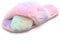 Fadezar Pantofole Peluche Donna Ciabatte da Casa Comode Invernali Moda Scarpe Sandali Slippers Colorato 37/38