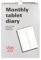 Letts Monthly Tablet Diary 2024 + FINCHLEY PEN FREE