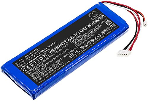 TECHTEK Battery 5800mAh compatible with [JBL] Pulse 3 Version 2 replaces P5542100-P2