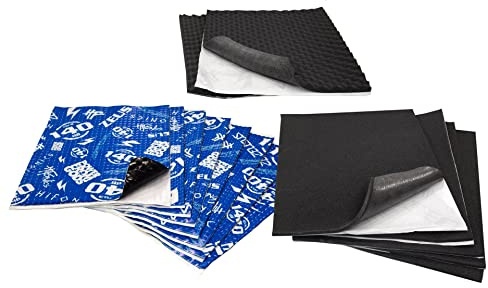Hifonics ZDK2 | AluButyl 140dB & Schaum | Komplettset für Türdämmung