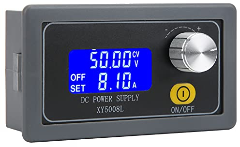 Fuente De Alimentación De CC Ajustable 50 V 8 A, Regulador De Voltaje Constante Ajustable CNC Fuente De Alimentación De Laboratorio, Entrada De CC De 6,0 A 55 V, Salida De CC De 0 A 50 V
