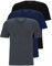 HUGO BOSS T-Shirt Vn 3p Co, Camiseta para Hombre, Azul Claro, M