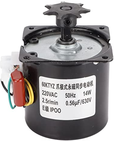 Ei-Inkubator-Motor, Elektromotor-Inkubator Automatische Eier, die Synchronmotor-Brutmaschinen-Zubehör Drehen, Umkehrbarer Synchron-Eier-DrehmotorStälle & Zubehör