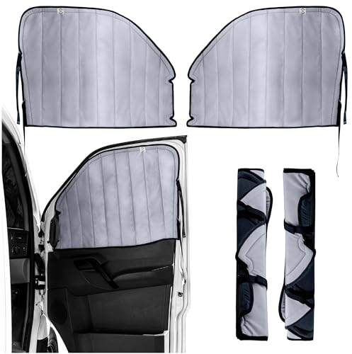 Living in a Bubble Verdunkelungs-Frontfensterabdeckung für Sprinter (2007-2018) - Ihr Vanlife-Essential für Sonnenschutz & Privatsphäre (Paar)
