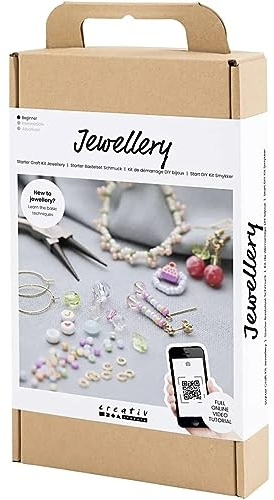 Hobby Welt kreativ Starter Bastelset Schmuck Leuchtende Farben, 1 Packung