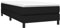 vidaXL Cadre de lit sans Matelas Noir 90x190 cm Tissu