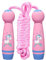 Corde à Sauter, Corde a Sauter enfant Fille Cadeau à Sauter pour enfants, 2.6 m Corde à Sauter Avec Poignée Antidérapant en Bois pour enfants Enfants Garçons Filles pour l'Exercice Fitness Training(A)