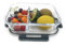 Generic Minimalist Three Compartment Glass Food Container, 20.7 cm (L) x 13.3 cm (W) x 7 cm (H), BPA-Free, Leakproof, Microwave & Oven Safe
