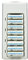 KRHINO Battery charging kit Rechargeable Battery 5 2000 MAh 8-pack With Charger Multi-purpose Rechargeable Battery