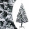 BaraSh Künstlicher Weihnachtsbaum Beschneit Grün 400 cm PVC Tannenbaum KüNstlich