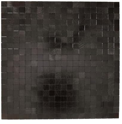 Dalsys Wandpaneele selbstklebend Mosaikfliesen 1m², 11 Stück Aluoptik Dunkelbraun Wandverkleidung feuchtigskeitsbeständig, Premium Qualität für Bad und Küche