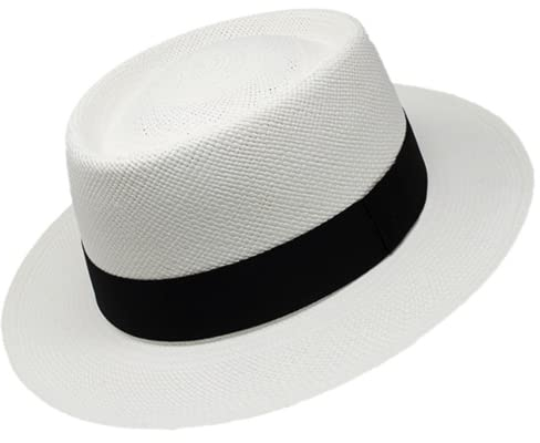 Gamboa Original Sombrero Panama Hombre y Mujer de Paja Toquilla Verano Borsalino Playa