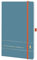 Chronoplan 50455 Buchkalender Kalendarium 2025 (Terminplaner A5 (135x210mm) mit Softcover, Wochenplaner, 1 Woche auf 2 Seiten, mit Stiftschlaufe, Einmerkband, Gummiverschluss) Elementary, Petrol