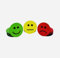 30 Smileys Magnet-Set (Durchmesser 2,5cm): 10 fröhliche grüne, 10 neutrale gelbe & 10 traurige rote Smileys – Ideal für kreative Kommunikation in Schule, Job & Alltag