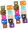 NESTINGHO 20St Arith metis Che Würfel Spielwürfel 10 Rahmenwürfel Rollenspiel-Würfelspielzeug Kinderspielzeug Lernspielzeug Mathematik Kinder Lernspielzeug Zeichenwürfel Spiel Würfel Acryl