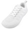 MINBEI Donna Barefoot Scarpe Minimaliste Trail Running Scarpe da Ginnastica da Donna con Punta Larga Camminata Fitness Scarpe da Corsa Sneakers da Signora Bianco 39 EU