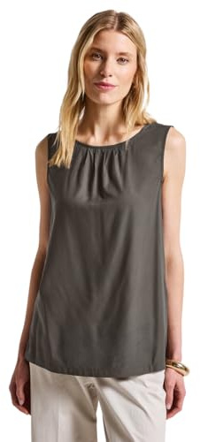 Street One Damen Blusentop mit Raffung