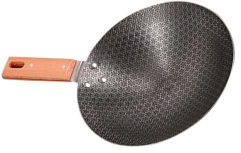 Hemobllo Wok Inoxydable pour Cuisine Camping Aux Températures