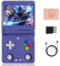 RG34XXSP Console de jeux rétro portable avec 5490 jeux, 17 émulateurs, écran IPS HD 3,4 pouces, console de jeux rétro portable de poche, batterie 3300 mAh, Wi-Fi 2,4/5 GHz et Bluetooth, 64 Go (Indigo)