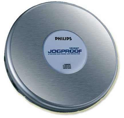 Philips AX2330 Personal CD Player (Silver)
