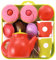 Jouets Ecoiffier – 960 - Plateau Cup Cake – Imitations de desserts pour enfants – Dès 18 mois – Fabriqué en France
