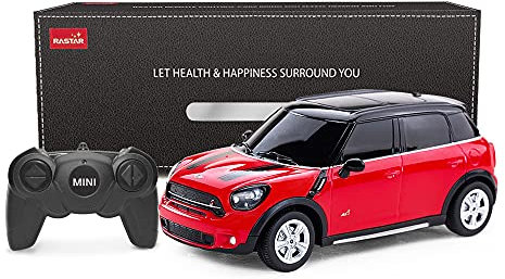 RASTAR 1/24 Mini Cooper Remote Control Car, RC Cars for Kids, 1/24, Indoor and Outdoor Toys, Gifts for Kids Boys