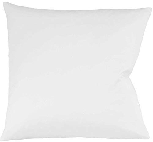 fleuresse Interlock-Jersey-Kissenbezug Uni Colours weiß 1000 Größe 40x60 cm