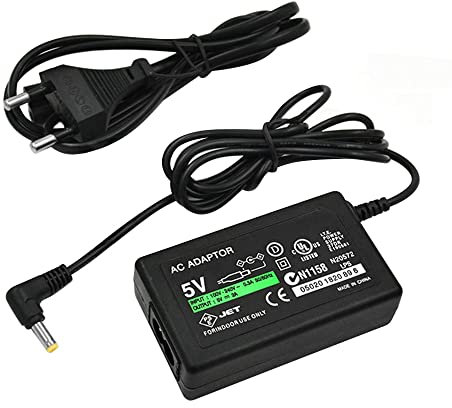 OSTENT EU Home Wall Ladegerät Wechselstrom -Adapter -Stromversorgungskabel für Sony PSP 1000/2000/3000 Konsole