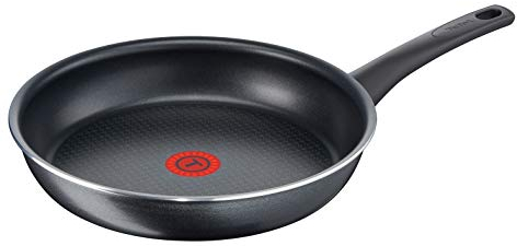 Tefal Elegance C36706 Sartén Multiuso Alrededor - Cacerola (Alrededor, Sartén Multiuso, Negro, Fuerza de Titanio, 175 °C, Aluminio)