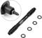 Lixada 12mm to 9mm QR Adapter MTB Bike Thru Axle Hub Quick Release 135mm Bicycle Front Wheel Adapter Hub