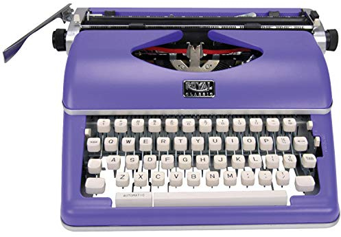 Royal 79119Q Klassische manuelle Schreibmaschine, Violett