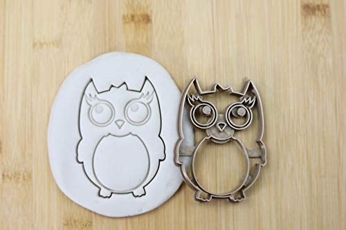 Cookie Cutter Fondant Keksstempel/Ausstechform Keksausstecher Plätzchen Eulen ca.8 cm