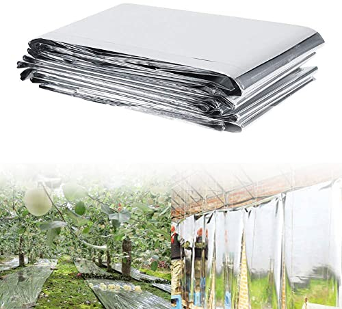 Hancend Plant Reflective Film Garden Gewächshaus Grow Light Zubehör für Growroom1Pc 210 x 120cm (Silber)