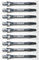 THOR-DARTS ®™ Aluminiumschäfte 35mm short Dart Alu Shafts 1 Set = 3 Stück silber