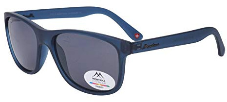 Montana Eyewear Unisex MP48E Sonnenbrille, Matt blau, 58
