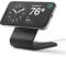 elago MS3 Charging Stand Compatible with MagSafe Charger - Premium Silicone Stand Compatible with iPhone 16, 15, 14, 13, 12 Series [Charger Not Included] (Black)