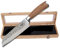 STONELINE Hammerschlag Damastmesser Santoku Messer extrem scharfe 16,5 cm Klinge aus 67 Lagen, Damast Profi Kochmesser mit Hammerschlag & Nussbaumgriff