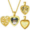 Supcare Cuore Collana con Foto Personalizzata, Collana Argento 925 Donna, Albero della Vita Medaglione Ciondolo Portafoto, Oro Collana Personalizzata con Foto, Idee Regalo per Mamma