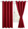 Hiasan Schlafzimmer Gardinen, Verdunklungsvorhänge, Vorhänge mit Ösen, Weihnachten Rot Blickdicht Vorhänge,2 Stück,132 x 160 cm (Breite x Höhe),weiche Schiebevorhänge Kurz